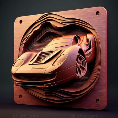 3D model Ferrari P (STL)